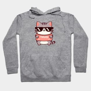 Thug cat Life Hoodie